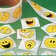 Smiley Face Stickers<br>Sold In 100 COUNT ROLL.