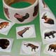 Wild Animal Stickers<br>Sold In 100 COUNT ROLL.