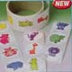 Animal Stickers<br>Sold In 100 COUNT ROLL.