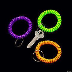 Coil Key Chains<br>1 dozen.