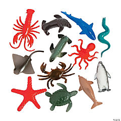 Ocean Animal Figures<br>1 dozen