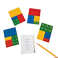 Color Brick Notepads<br>24 piece(s)