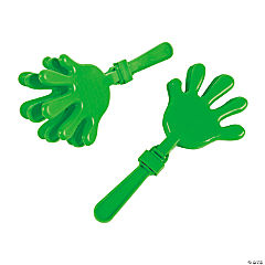 Green Hand Clappers<br>1 dozen