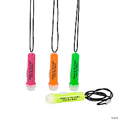 Jesus is the Light Flashlight Necklaces<br>1 dozen