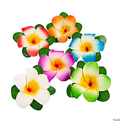 Plumeria Flower Hair Clips<br>1 dozen