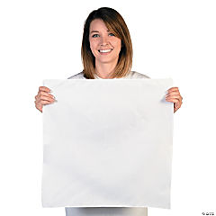 White Team Spirit Rally Bandanas<br>1 dozen