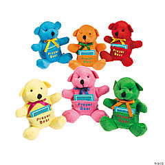 Plush Prayer Bears<br>1 dozen