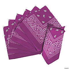Purple Bandanas<br>1 dozen