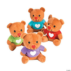 Stuffed Bears w/Heart T-Shirt<br>1 dozen