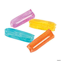Vinyl Glitter Water Tubes<br>1 dozen