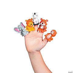 Jungle Animal Finger Puppets<br>24 piece(s)