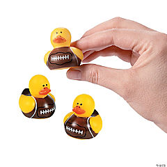 Mini Football Rubber Ducks<br>24 piece(s)