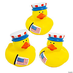 Patriotic Rubber Ducks<br>1 dozen